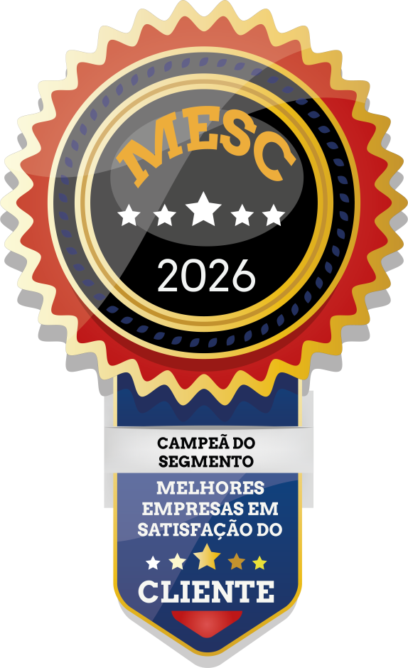 MESC 2026 – Campeã do Segmento – Melhores Empresas em Satisfação do Cliente